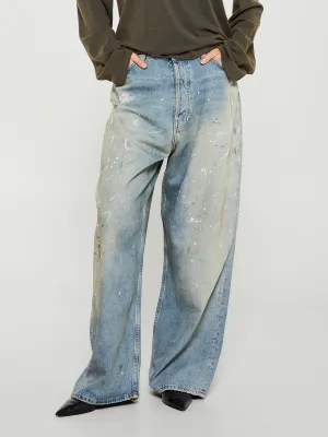 2023F Super Baggy Fit Jeans in Light Blue