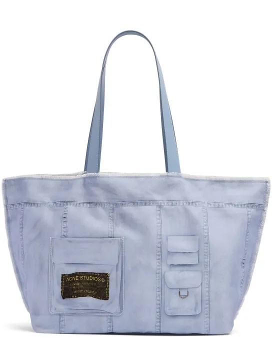 Acne Studios   Denim tote bag 