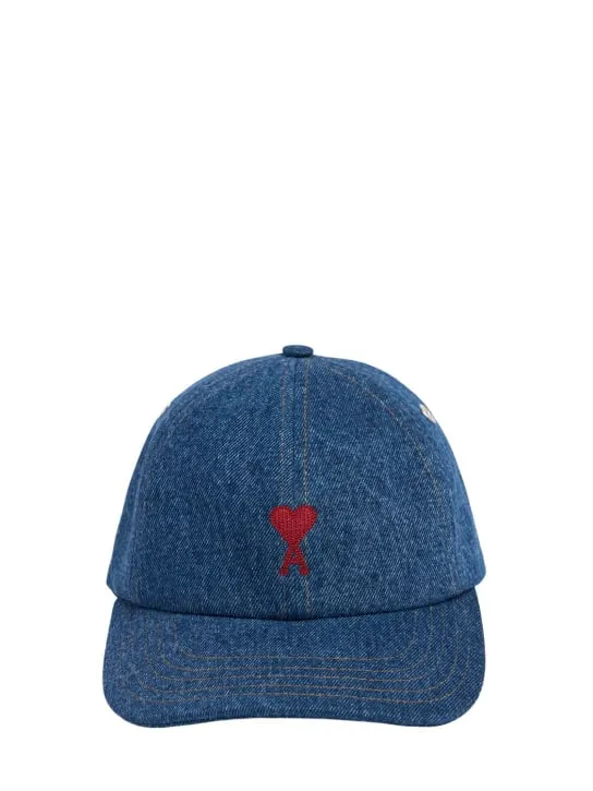 AMI Paris   ADC denim baseball cap 