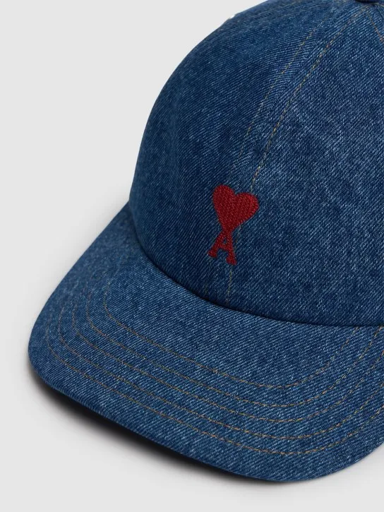 AMI Paris   ADC denim baseball cap 