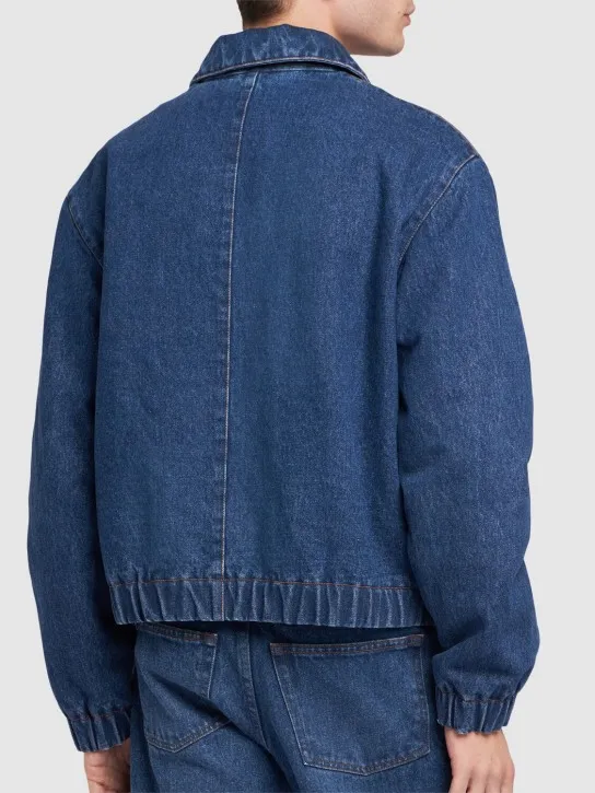 AMI Paris   ADC denim zipped jacket 