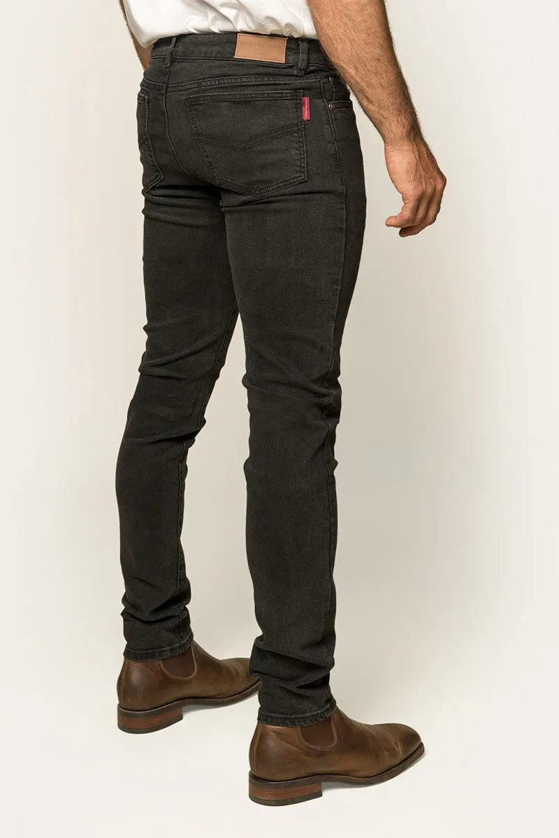 Austin Mens Slim Fit Jean - Black