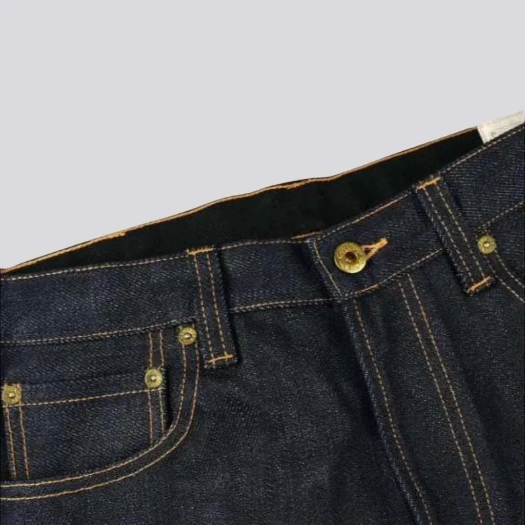 Back cinch 23oz selvedge jeans