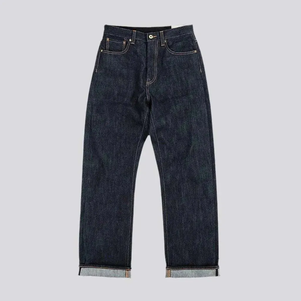 Back cinch 23oz selvedge jeans