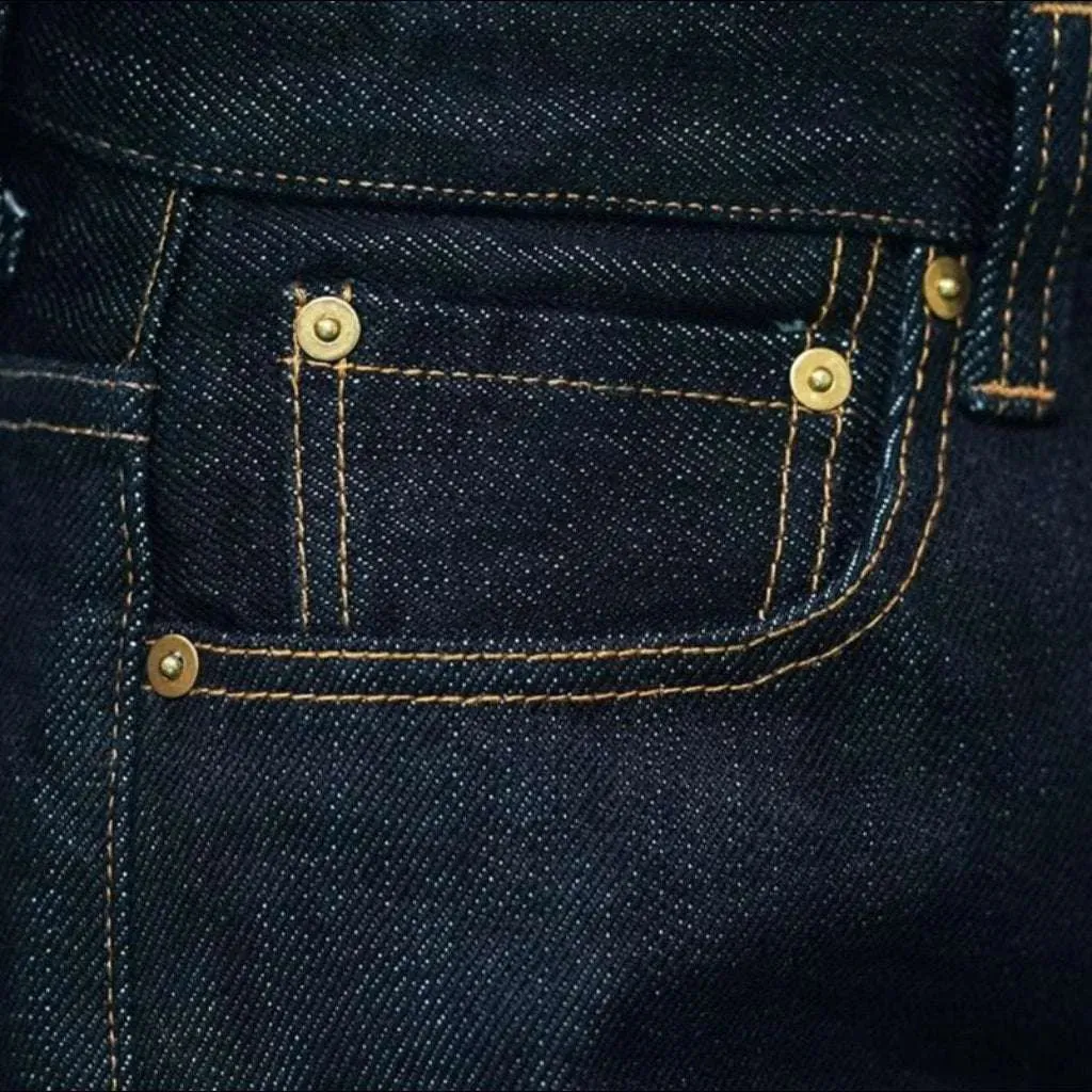 Back cinch 23oz selvedge jeans