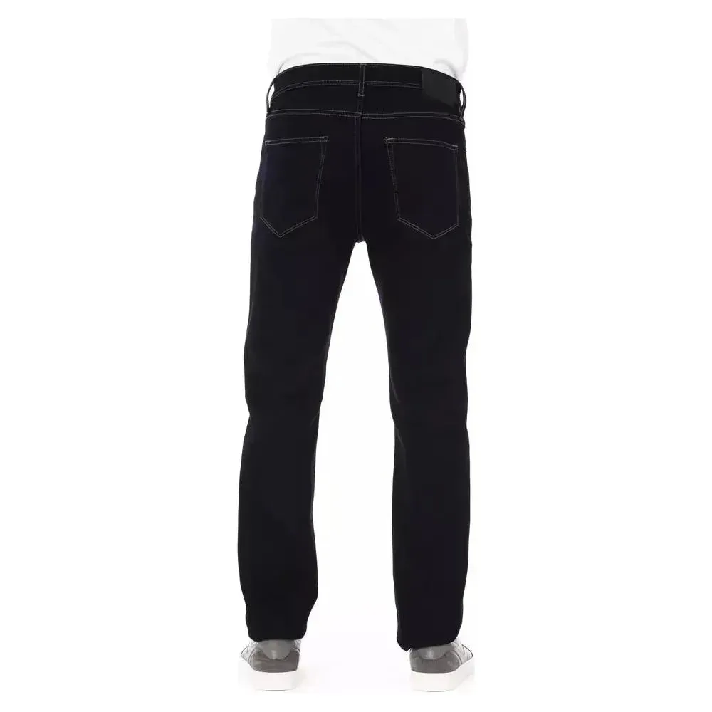 Baldinini Trend Blue Cotton Men Jeans