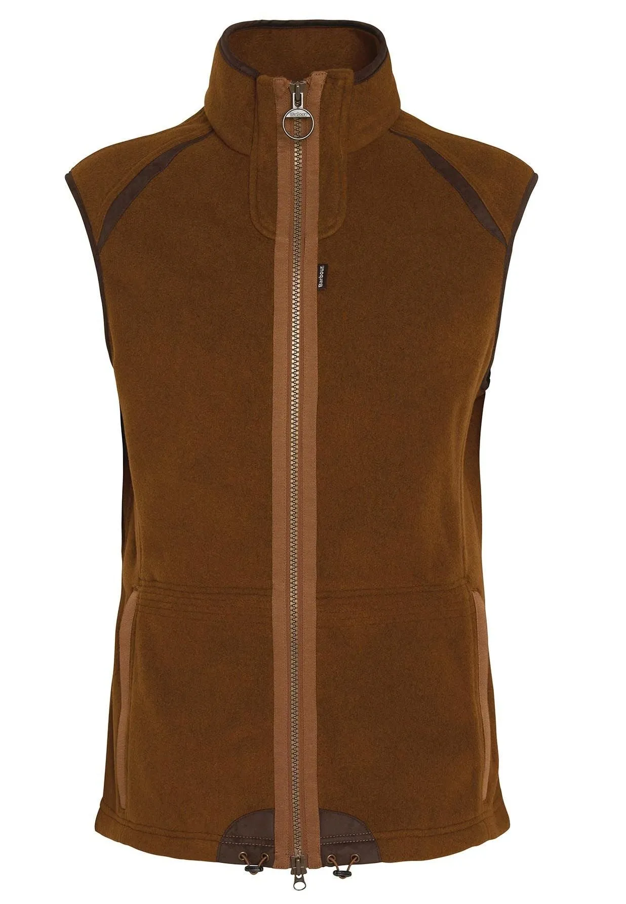 Barbour Gilet Langdale Mens fleece Gilet - Rust Brown - MFL0079BR51