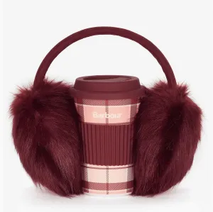 Barbour Travel Mug & Ear Muffs Set