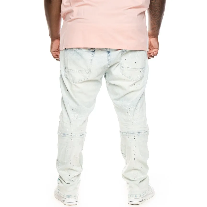 Big And Tall Mushroom  Fashion Jeans - Plaster Blue