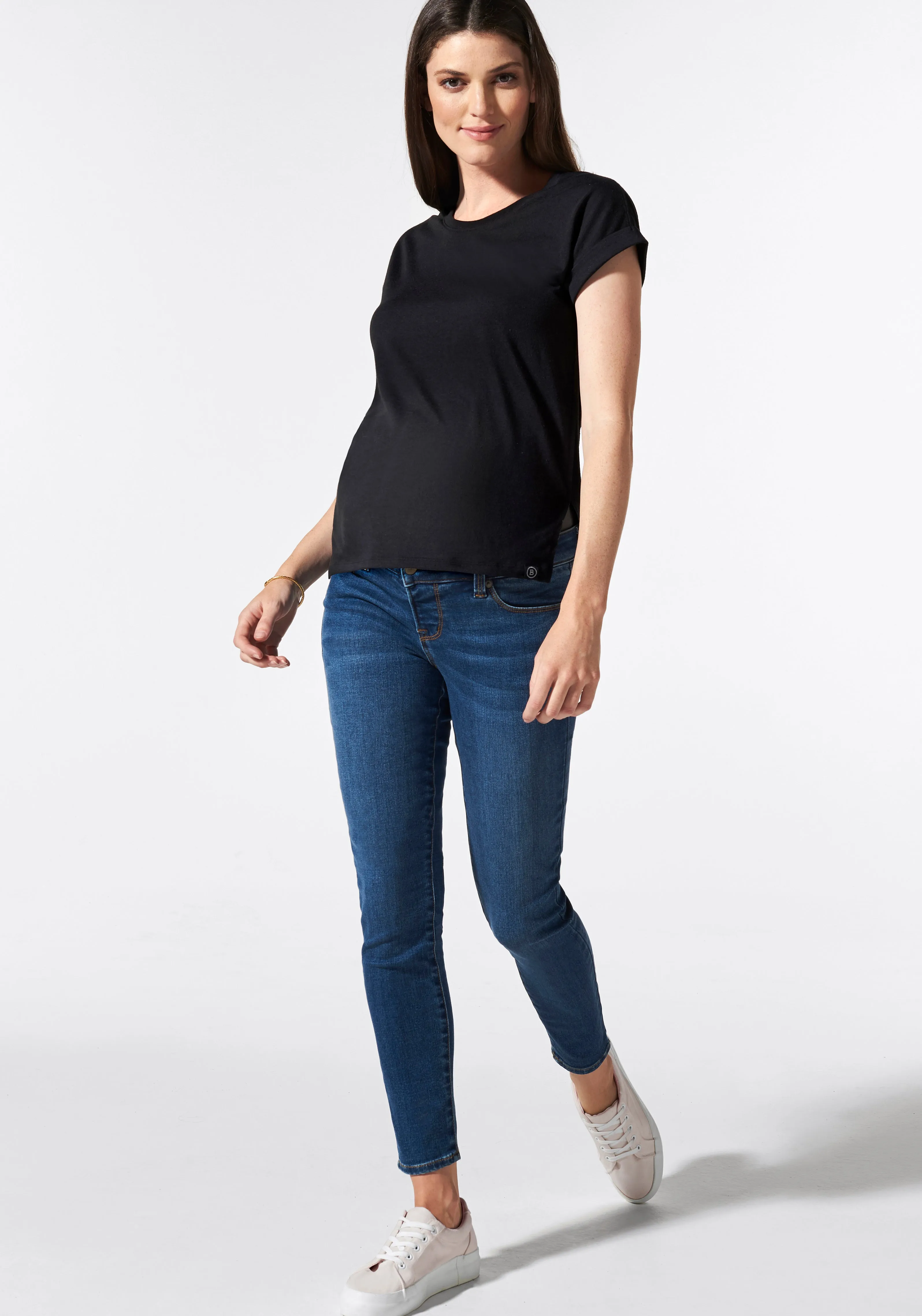 BLANQI® Denim Maternity Belly Support Skinny Jeans