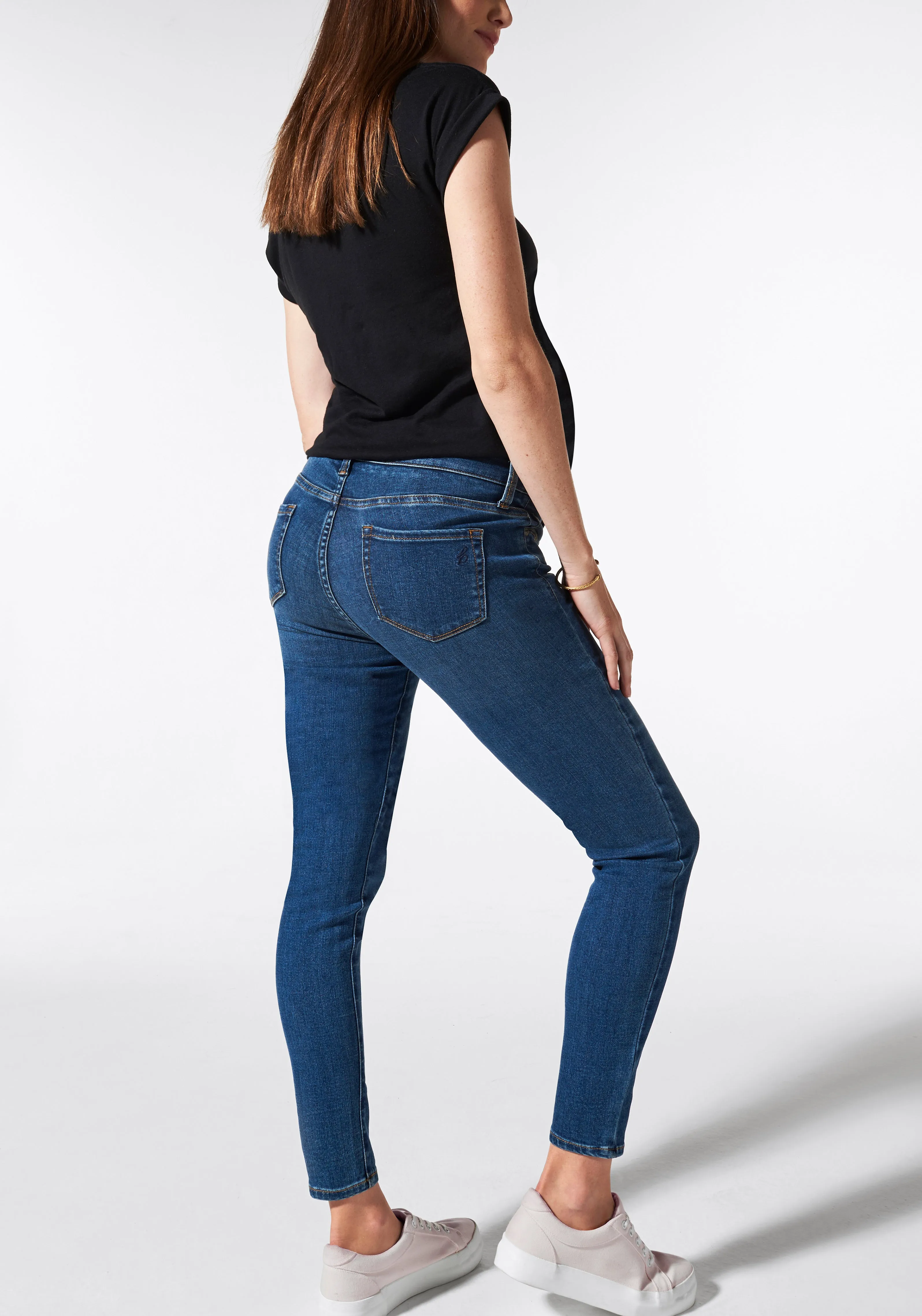 BLANQI® Denim Maternity Belly Support Skinny Jeans