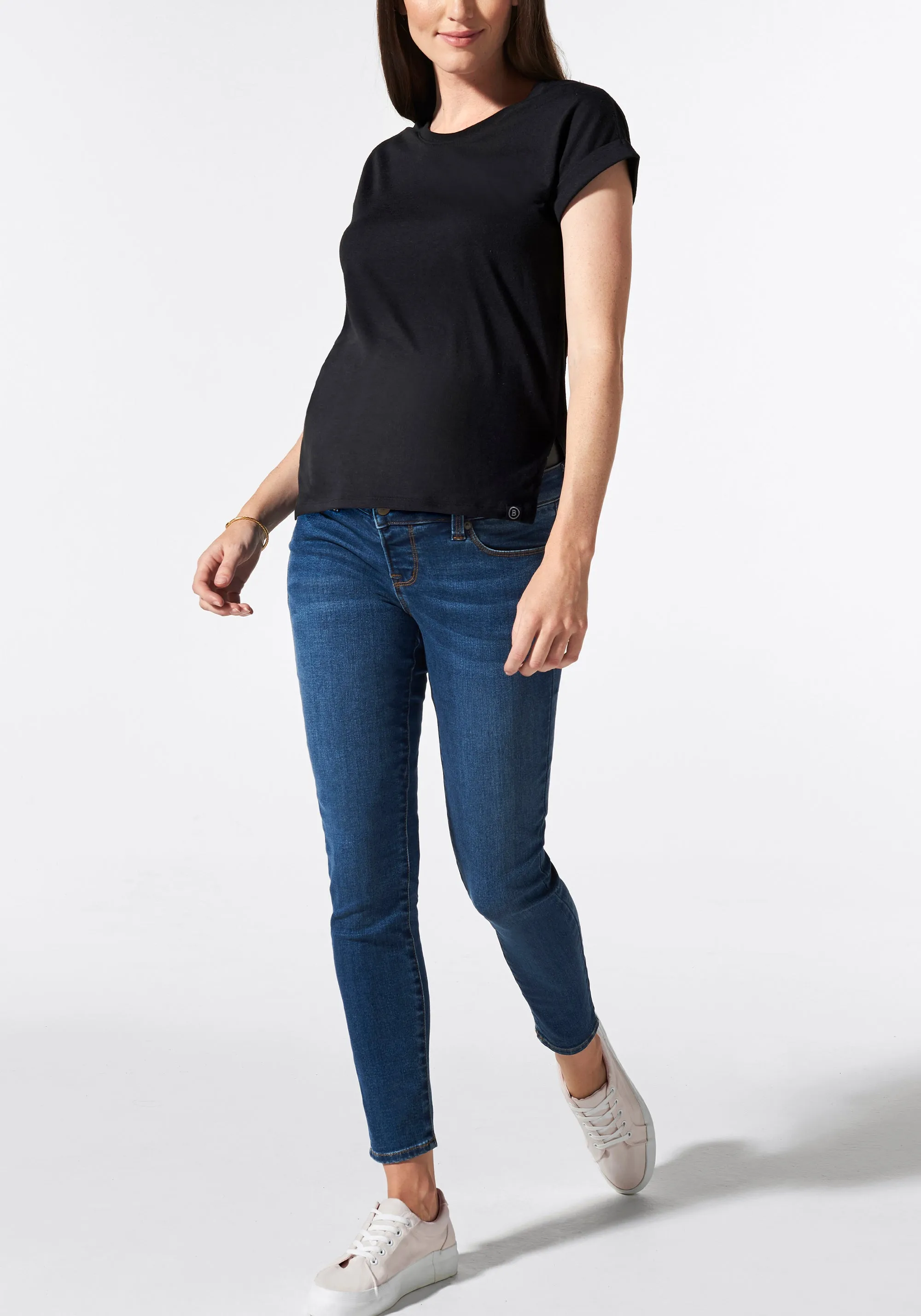 BLANQI® Denim Maternity Belly Support Skinny Jeans