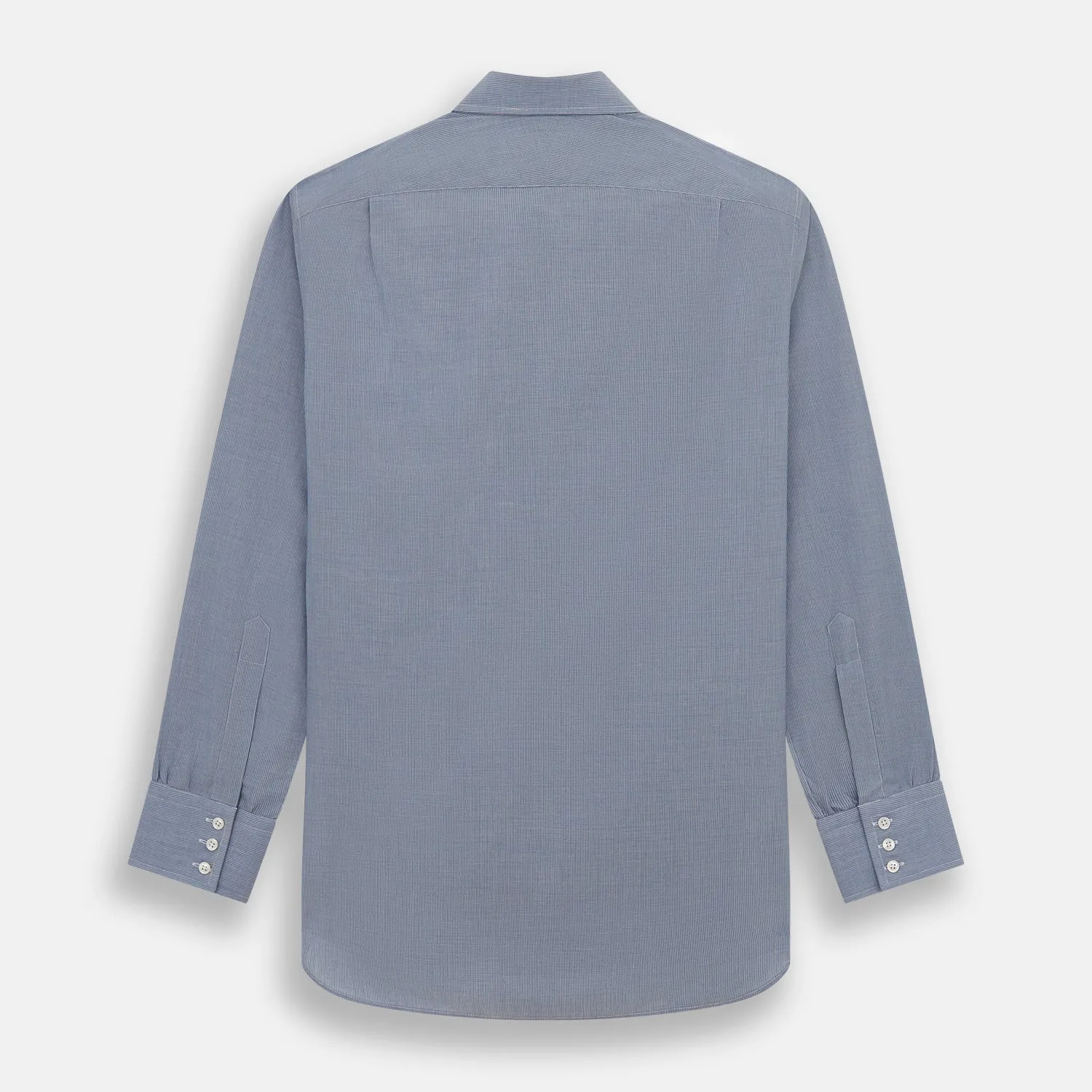 Blue Pencil Stripe Mayfair Shirt