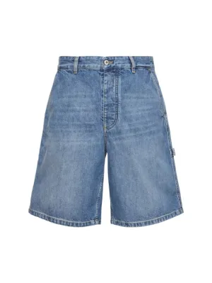 Bottega Veneta   Vintage indigo denim cargo shorts 