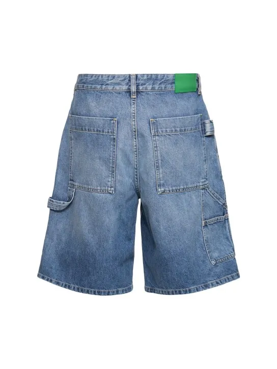 Bottega Veneta   Vintage indigo denim cargo shorts 