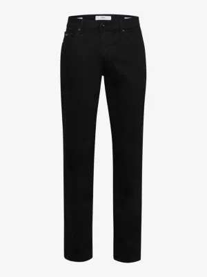 Brax - Cadiz Masterpiece: Straight Leg Black Jeans