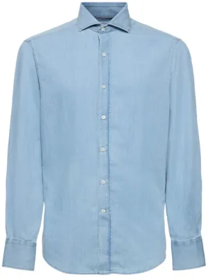 Brunello Cucinelli   Light denim shirt 