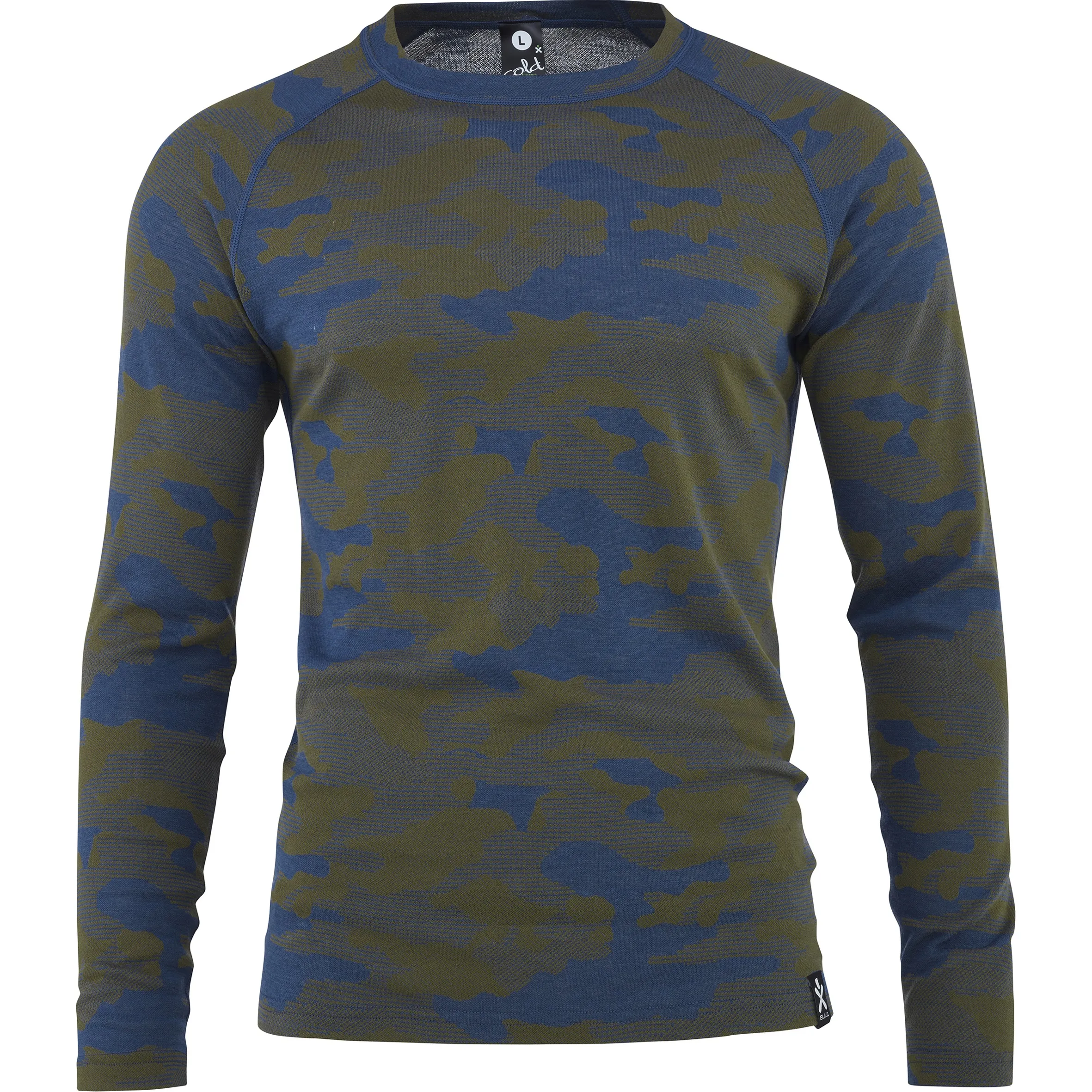 Bula Men&#x27;s Camo Merino Wool Crew Denim | Buy Bula Men&#x27;s Camo Merino Wool Crew Denim here | Outnorth