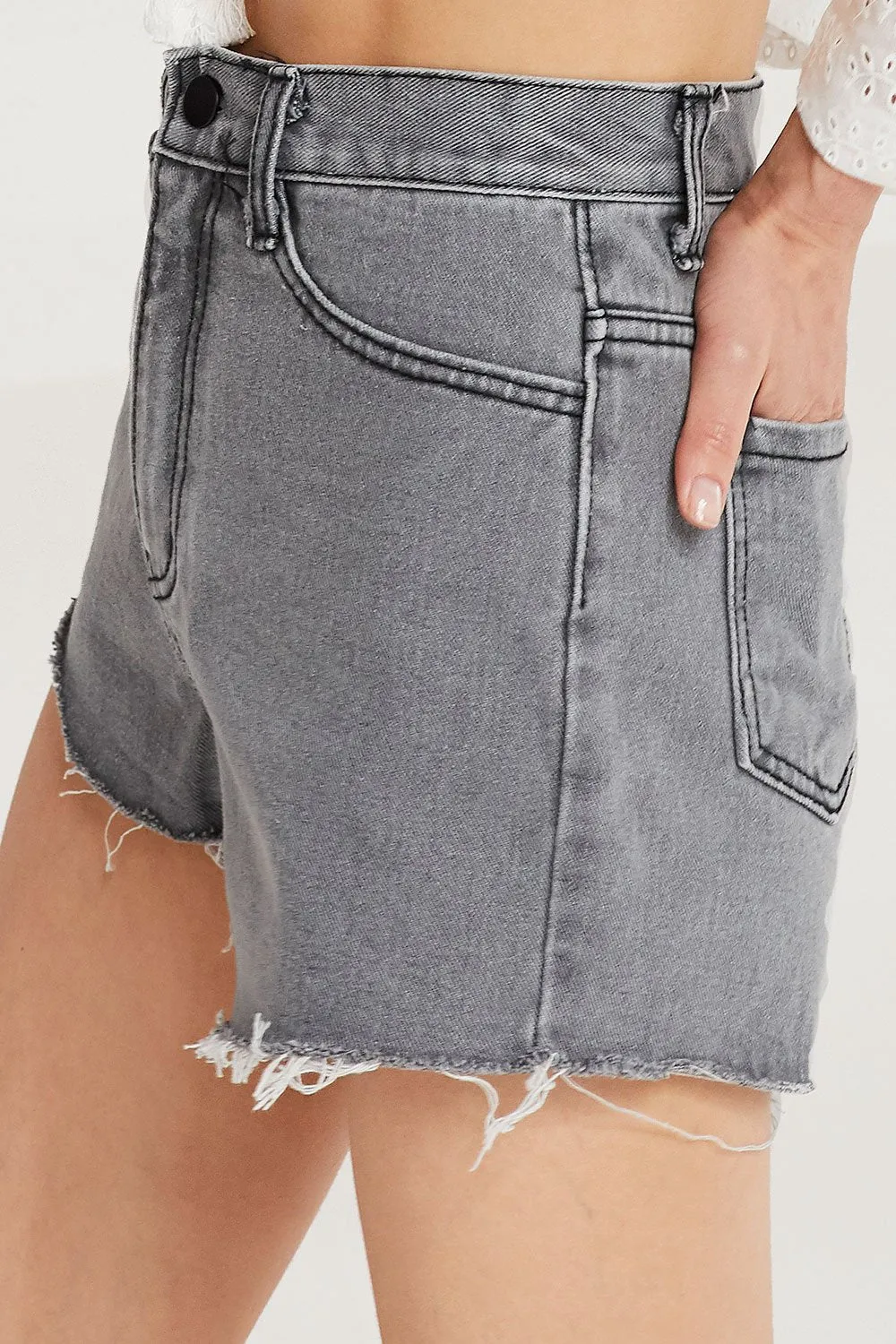 Cara Cut Off Denim Shorts