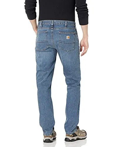 Carhartt 104960 Men's Rugged Flex Relaxed Fit Low Rise 5-Pocket Tapered Jean