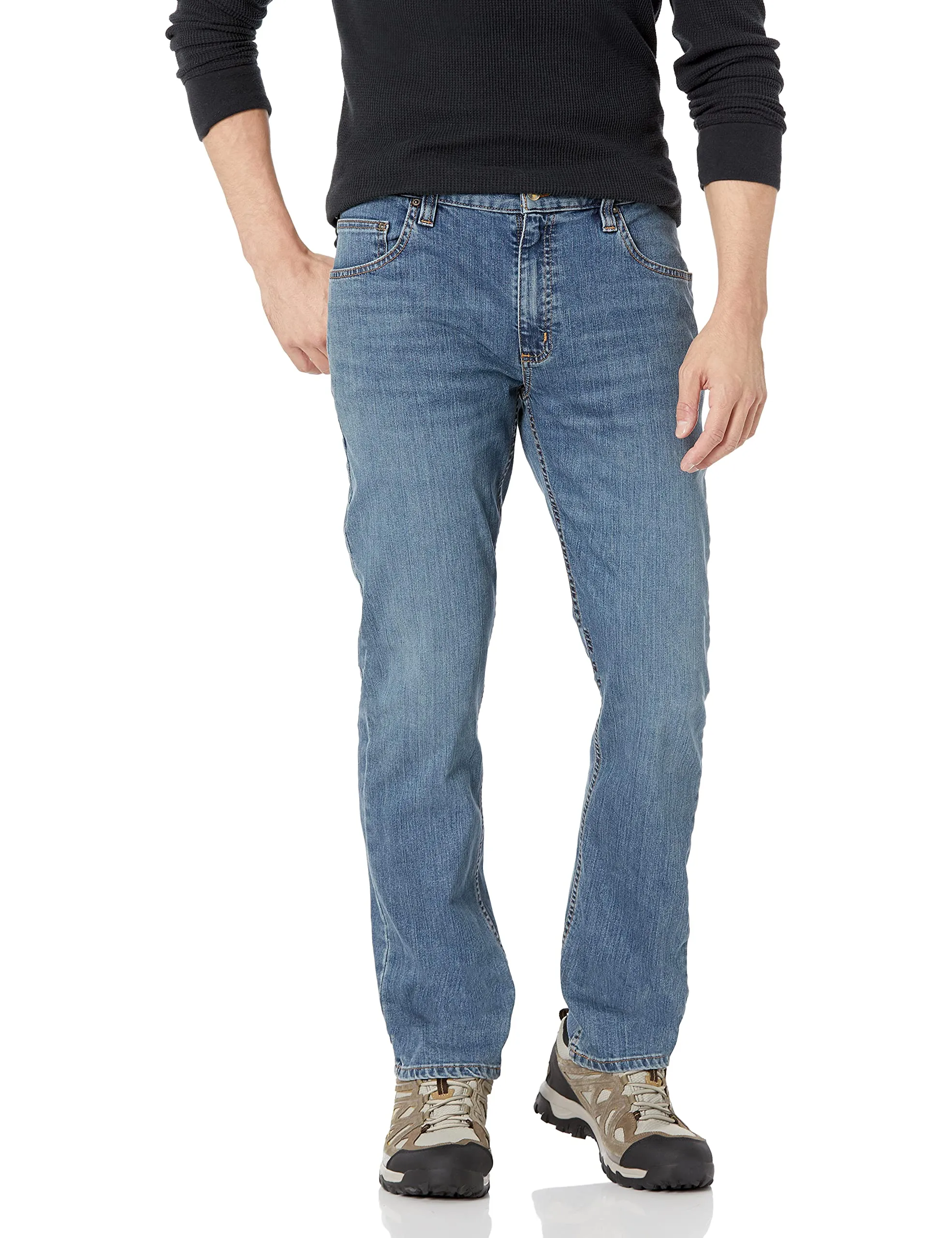 Carhartt 104960 Men's Rugged Flex Relaxed Fit Low Rise 5-Pocket Tapered Jean