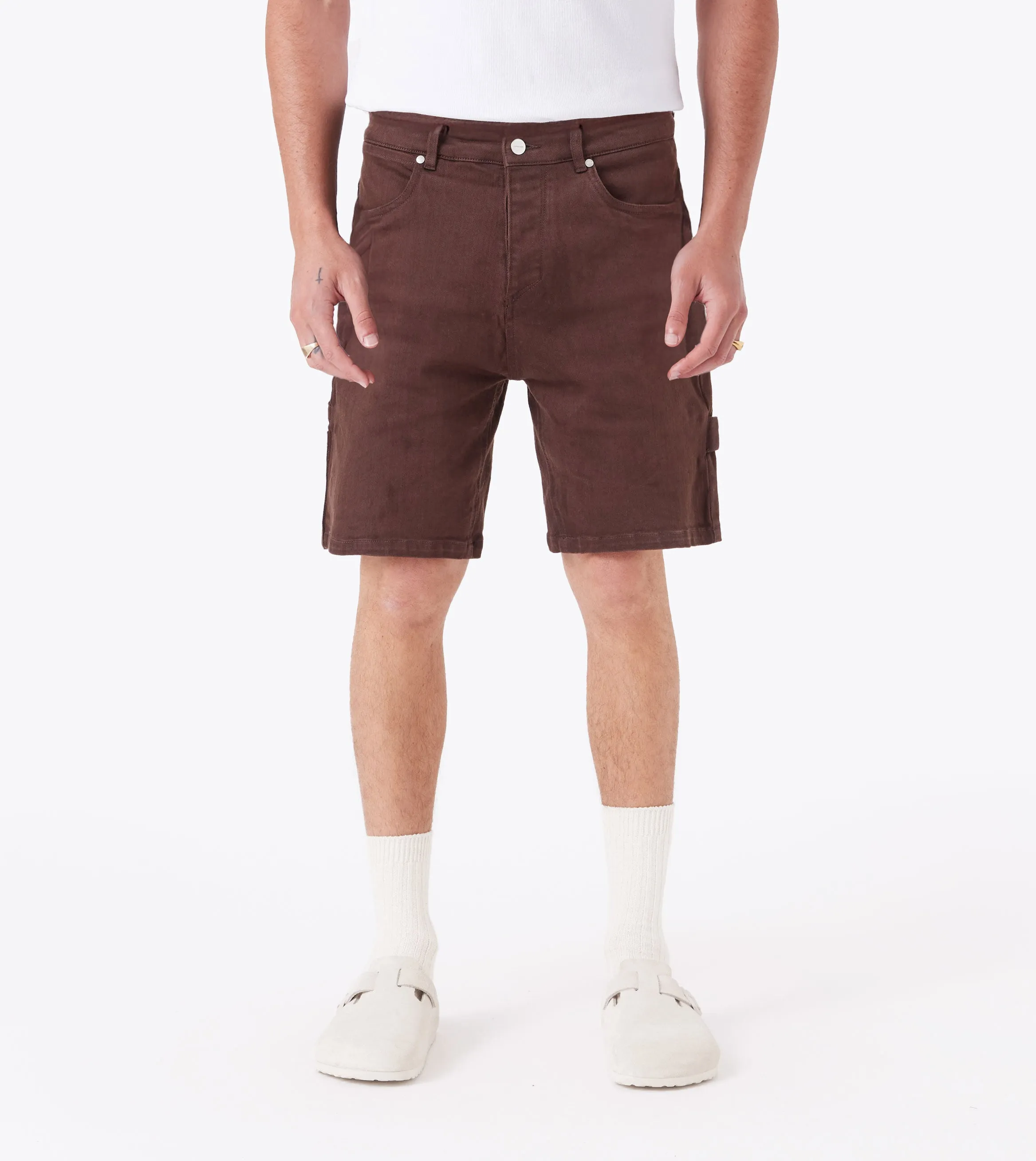 Carpenter Denim Short Dk Choc