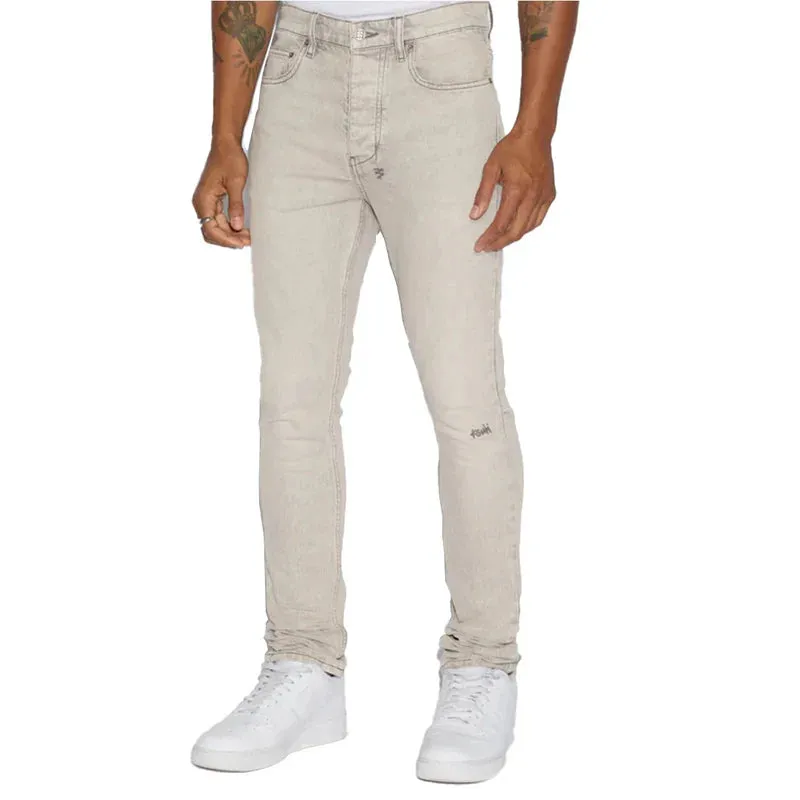 Chitch pluto Trashed Jeans (Grey) - MFA24DJ046004