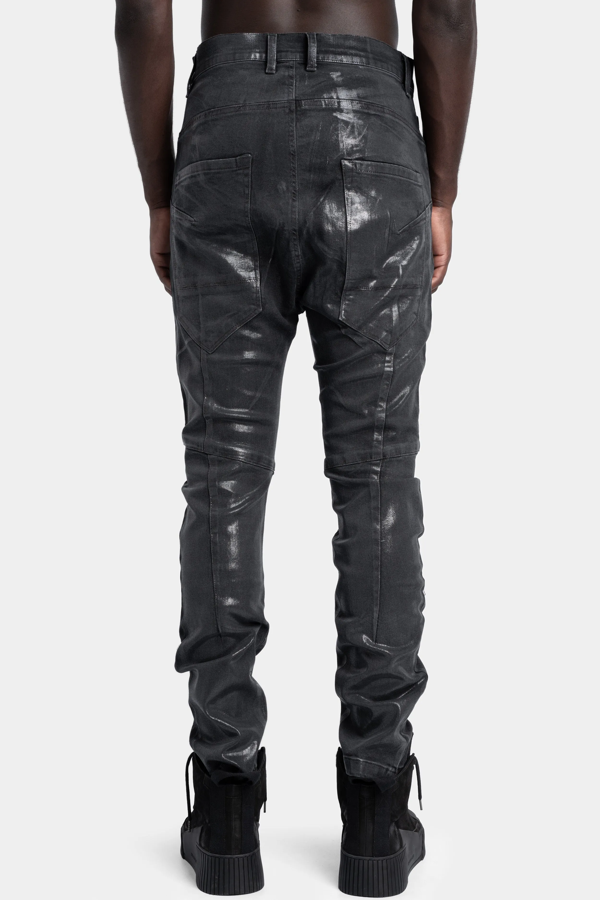 Coated jeans