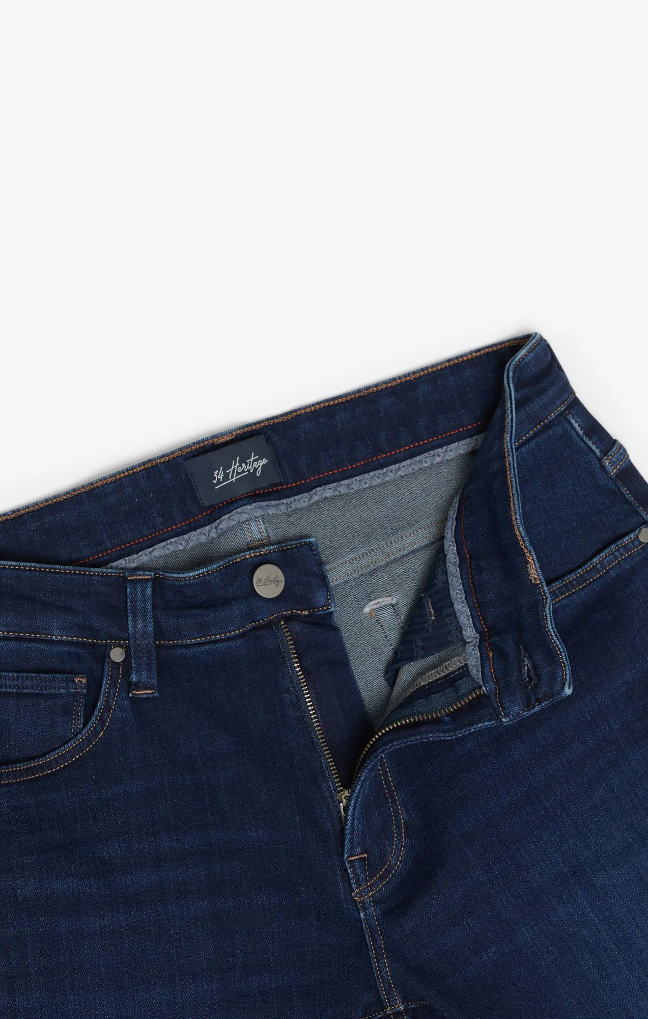 Courage Straight Leg Jeans In Dark Brushed Organic