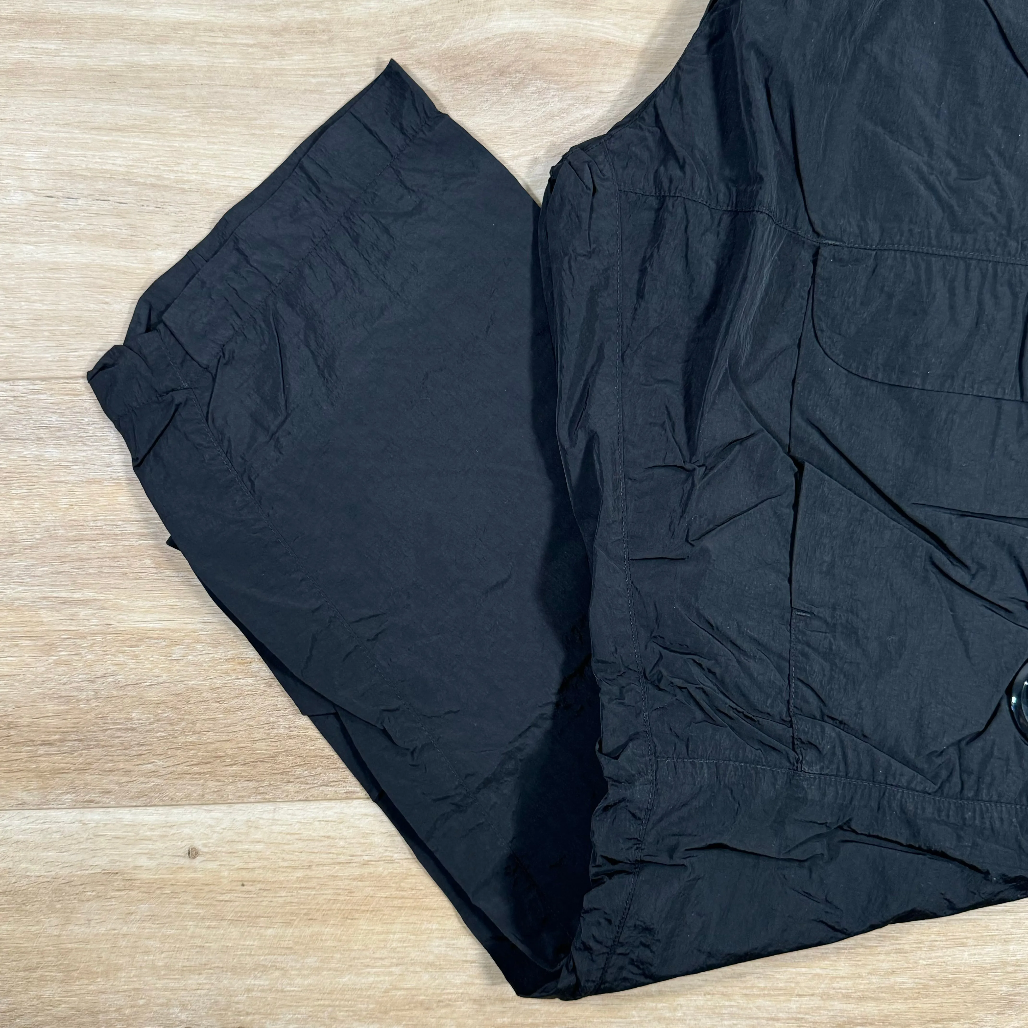 C.P. Company Chrome-R Loose Cargo Pants in Black