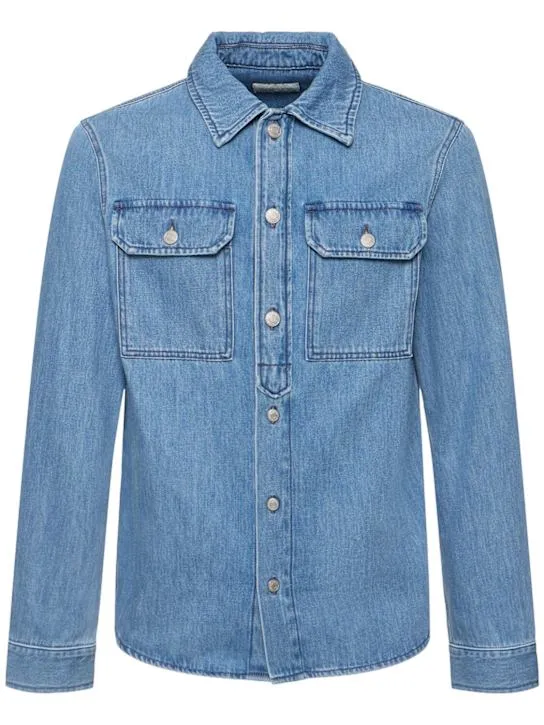 Dries Van Noten   Curtis cotton denim shirt 