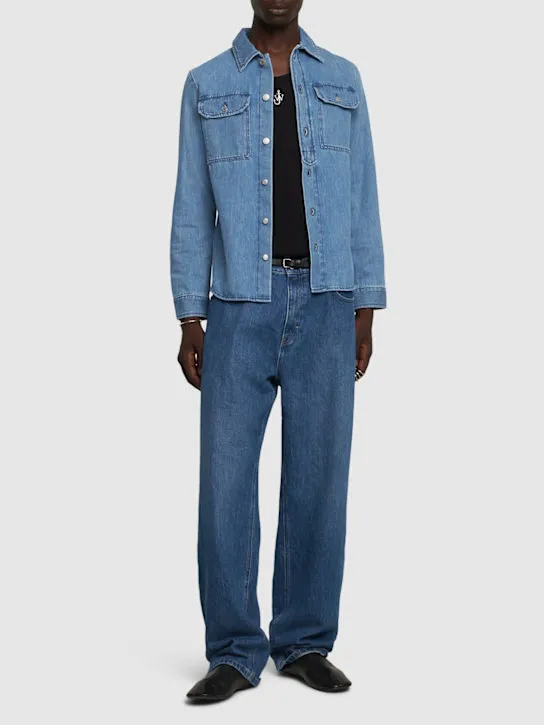 Dries Van Noten   Curtis cotton denim shirt 