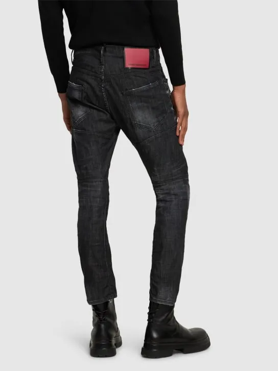 Dsquared2   Tidy Biker cotton denim jeans 