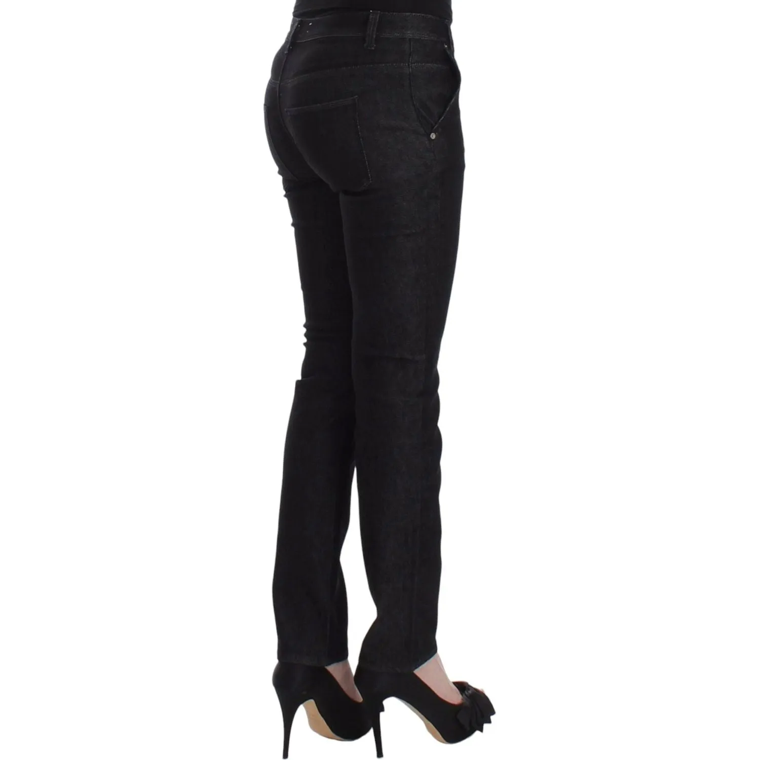 Ermanno Scervino Chic Black Skinny Jeans - Elegant & Slim Fit