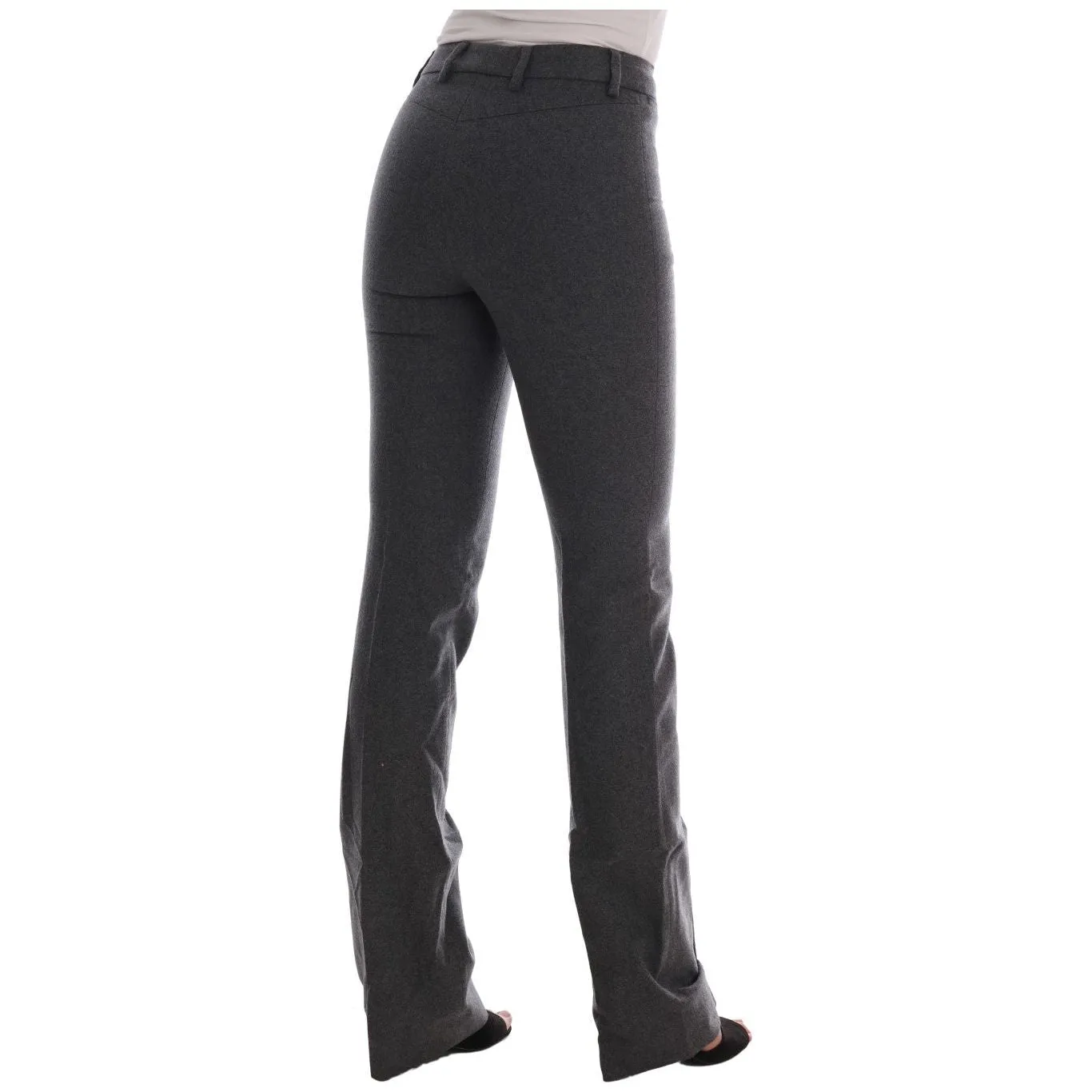 Ermanno Scervino Chic Gray Formal Pants - Elegance Refined