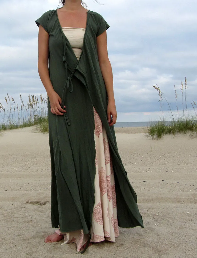 Flip Wrap Simplicity Long Dress