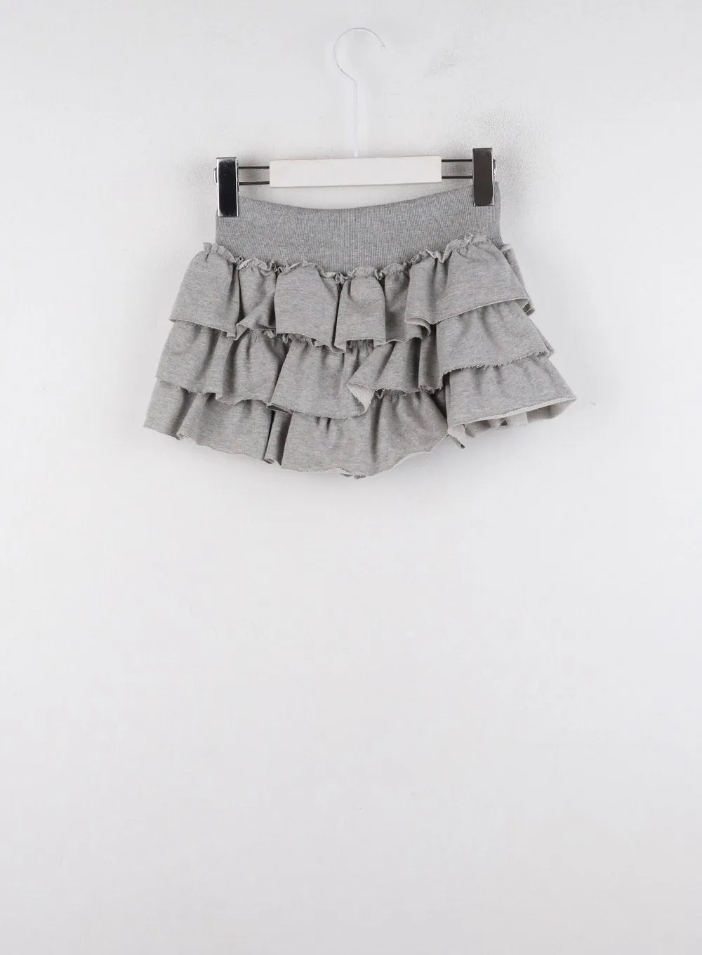 Frill-Layered Mini Skirt CD321