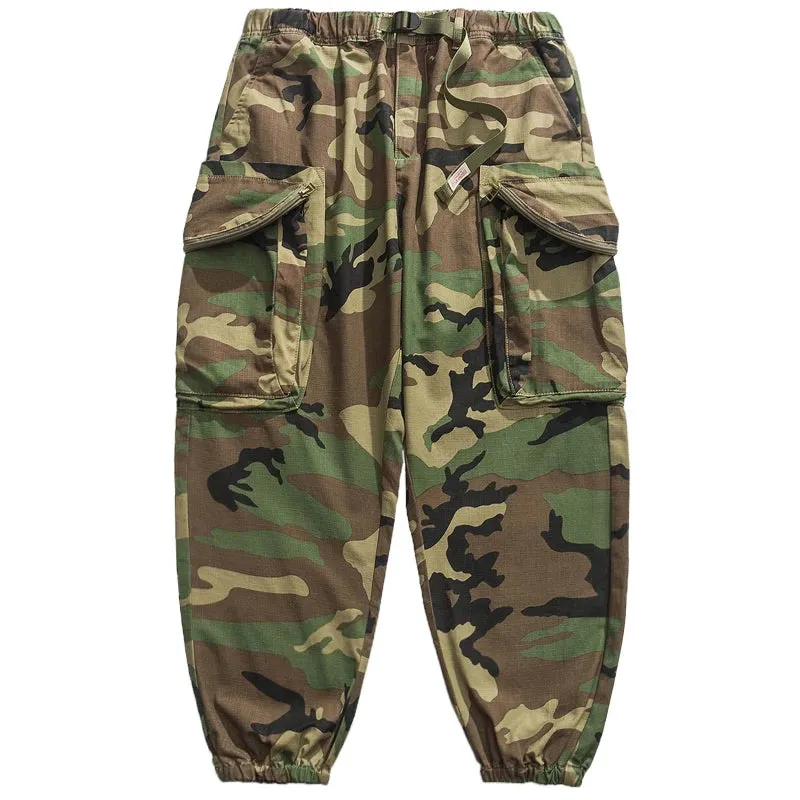 Function Camouflage Military Cargo Pants - High Quality Baggy Joggers