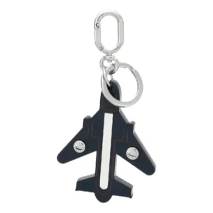 Furla Man Essential Airplane Keyring - Blue Denim Talco