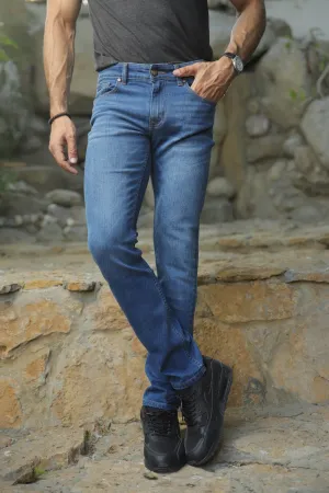 Garrison (Mid Blue Slim Fit Jeans)