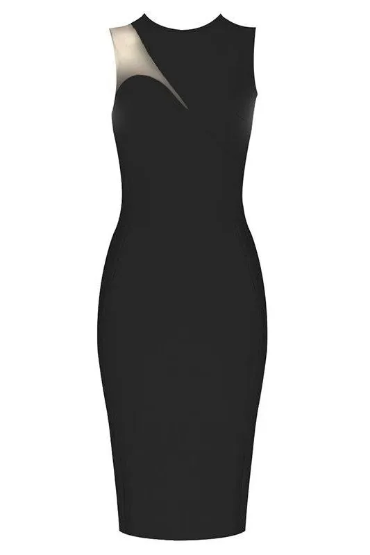 Gia Bandage Dress - Classic Black