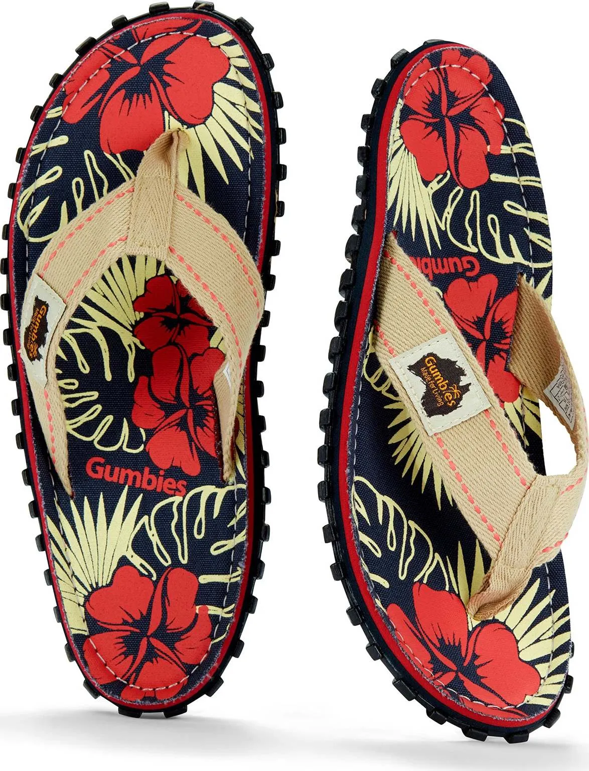 Gumbies Unisex Islander Denim Hibiscus | Buy Gumbies Unisex Islander Denim Hibiscus here | Outnorth