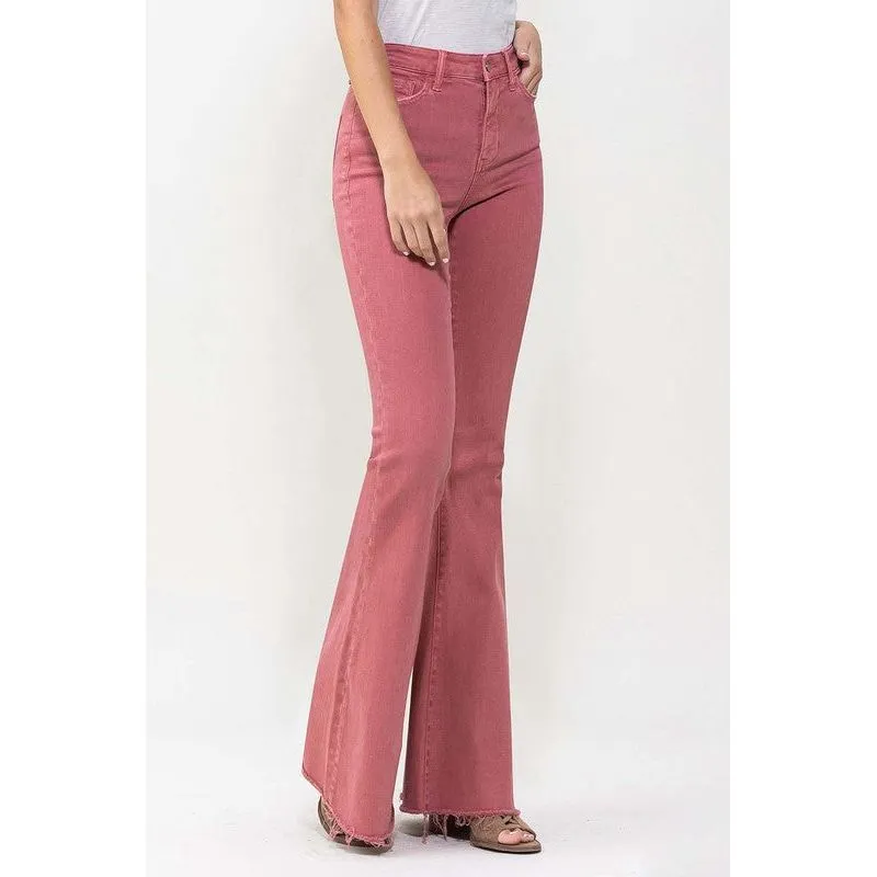 High Rise Super Flare Jeans