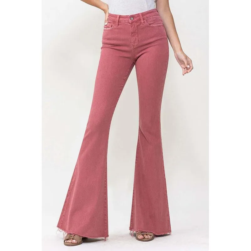 High Rise Super Flare Jeans