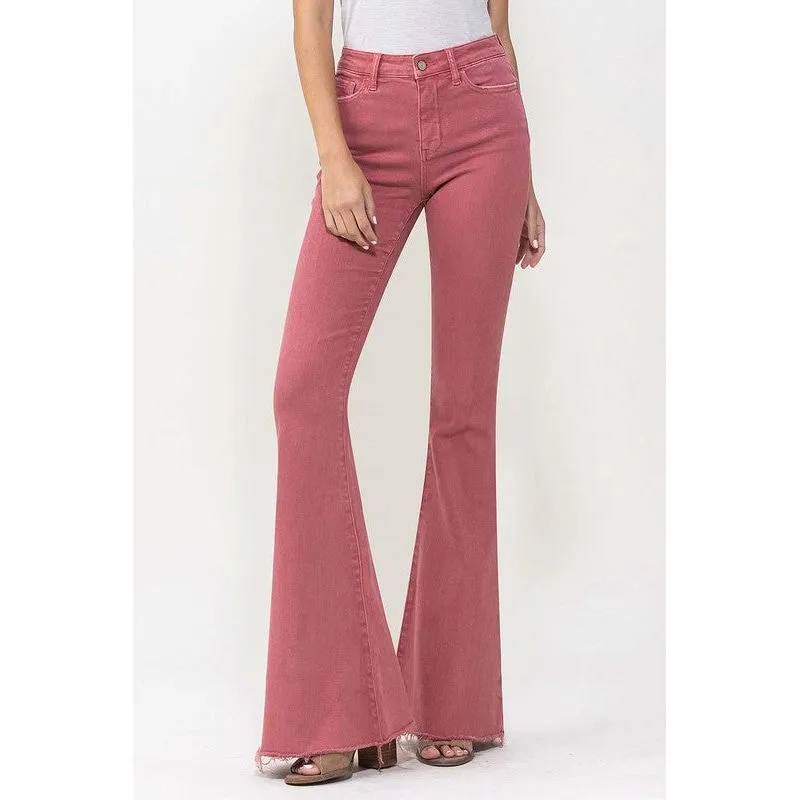 High Rise Super Flare Jeans