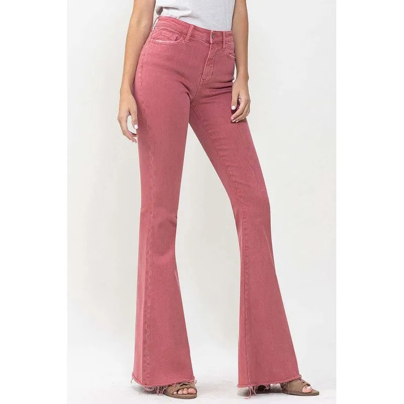 High Rise Super Flare Jeans