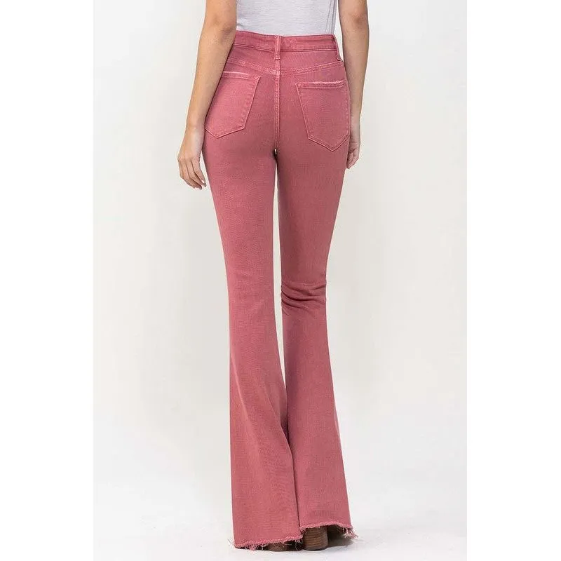 High Rise Super Flare Jeans