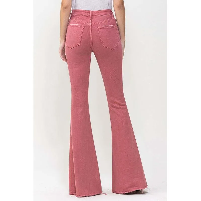 High Rise Super Flare Jeans