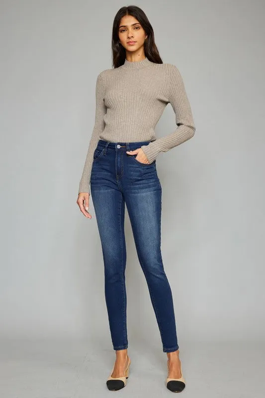 High Rise Super Skinny Jeans