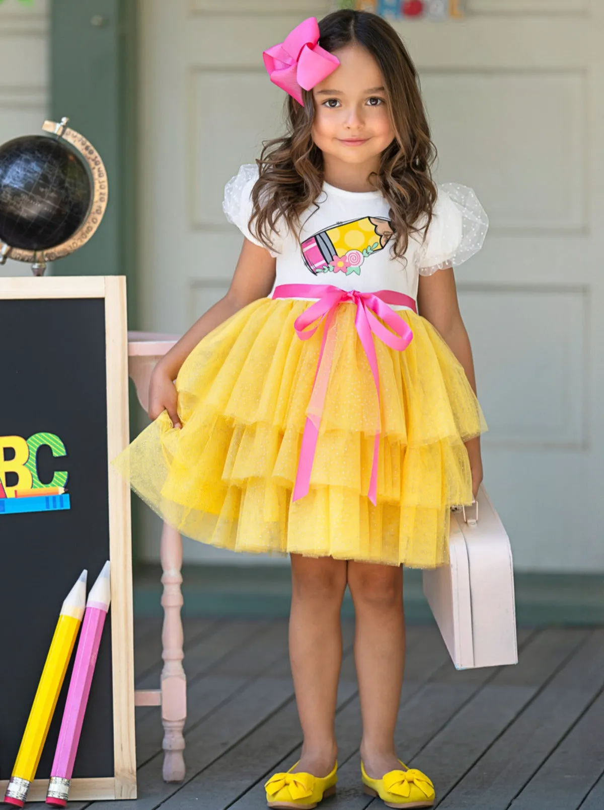 Homeroom Ballerina Layered Tutu Dress